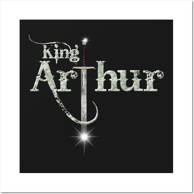 King Arthur (legend) Wall Art by Artizan